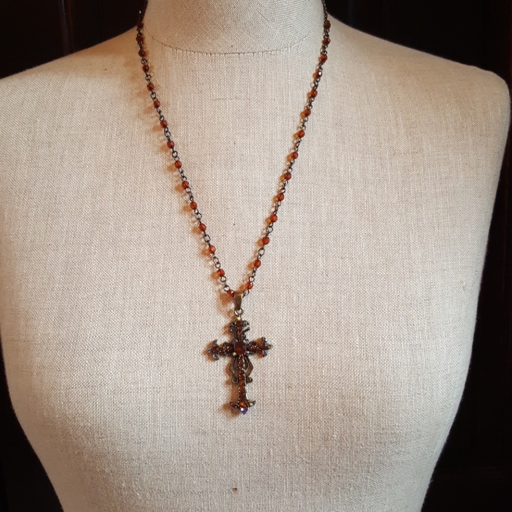Elegant Cross Necklace